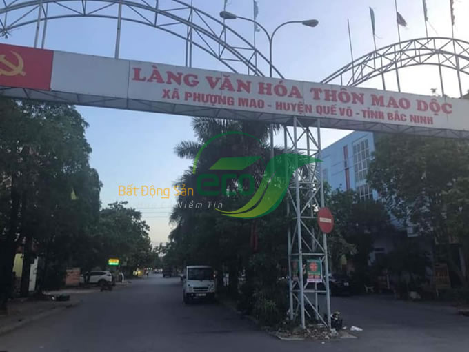 Bán lô đất thổ cư tại khu giãn dân Phượng Mao, Quế Võ