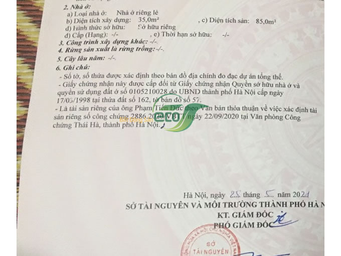 Bán nhà riêng tại Pháo Đài Láng, Đống Đa diện tích 35m2, số tầng 3, mặt tiền 3.5m, giá chào 4.2 tỷ