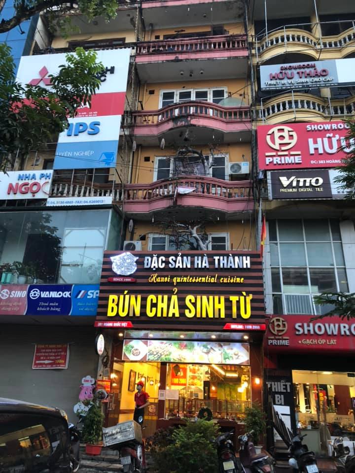 BÁN NHÀ MẶT PHỐ VIP HOÀNG QUỐC VIỆT ĐẸP NHẤT PHỐ, Ô TÔ TRÁNH, DT 80M2, GIÁ 38 TỶ